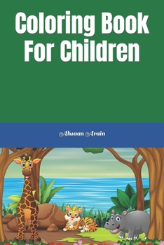 Paperback Coloring Book For Children Book