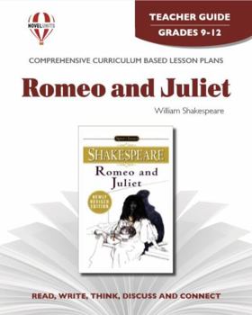 Paperback Romeo and Juliet - Teacher Guide by Novel Units Book