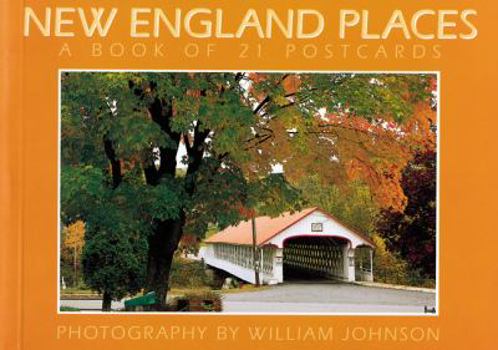 Card Book New England Places, 21 Postcards Book