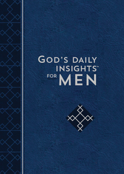 Imitation Leather God's Daily Insights for Men (Milano Softone) Book