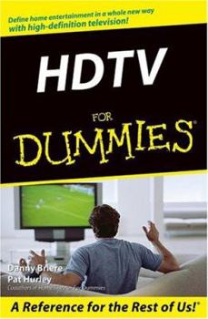 Paperback HDTV for Dummies Book