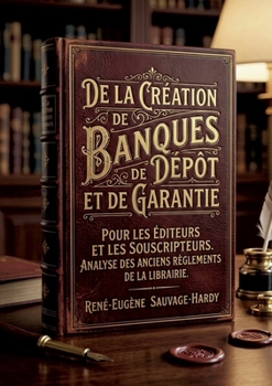 De la création de banques de dépôt et de garantie: Une analyse des enjeux de la création de banques de dépôt et de garantie pour les éditeurs et les souscripteurs au XIXe siècle. (French Edition)
