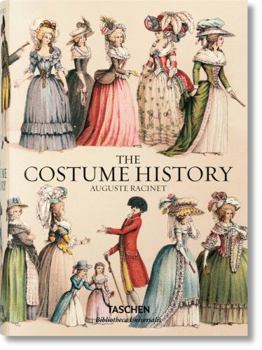 Hardcover Auguste Racinet. the Costume History Book