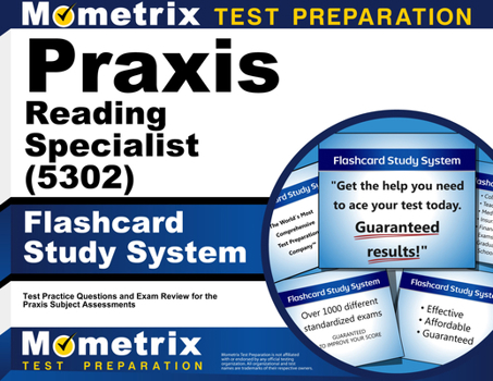 Misc. PRAXIS Reading Specialist (5302) Flashcard Study System: Test Practice Questions and Exam Review for the PRAXIS Subject Assessments Book