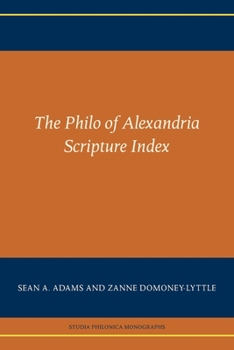 Paperback The Philo of Alexandria Scripture Index Book