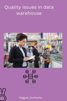 Paperback Quality issues in data warehouse Book