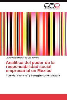 Paperback Analítica del poder de la responsabilidad social empresarial en México [Spanish] Book