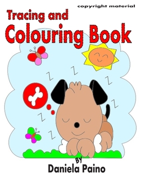 Paperback Colouring Book: Tracing and Colouring Book. Book