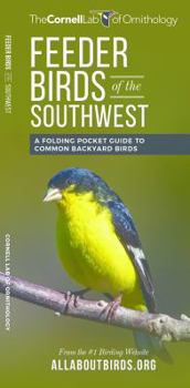 Paperback Feeder Birds of the Southwest: A Folding Pocket Guide to Common Backyard Birds Book