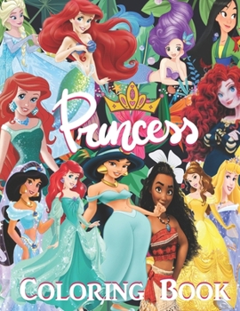 Paperback Princess Coloring Book: A Coloring Book For Fun Book