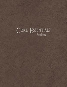 Paperback Core Essentials Notebook: 1/8 Inch Ruled Book