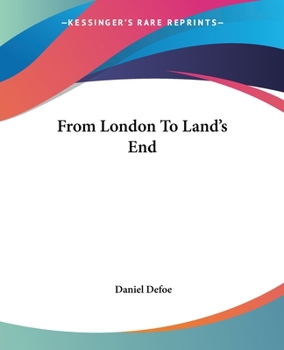 Paperback From London To Land's End Book