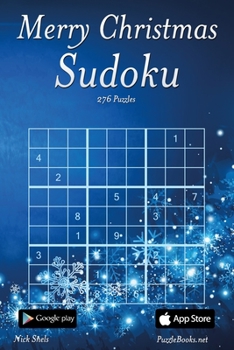 Paperback Merry Christmas Sudoku - 276 Logic Puzzles Book