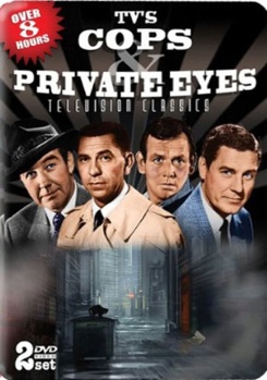 DVD TV's Cops & Private Eyes Television Classics Book
