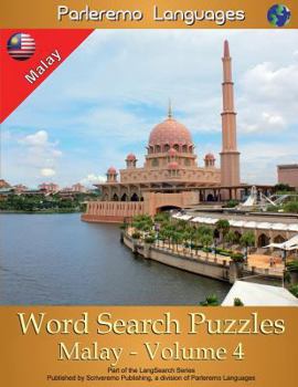 Paperback Parleremo Languages Word Search Puzzles Malay - Volume 4 [Malay] Book