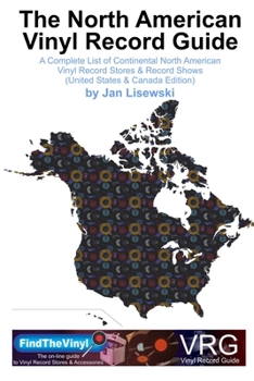Paperback The North American Vinyl Record Guide Book