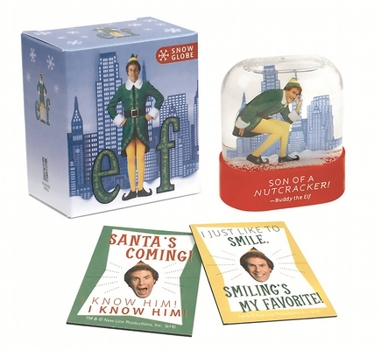 Hardcover Elf Snow Globe [With Magnets] Book