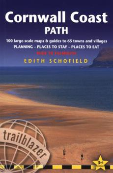 Paperback Cornwall Coast Path: Bude to Falmouth: Planning, Places to Stay, Places to Eat, Includes 100 Large-Scale Walking Maps Book
