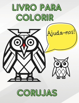 Paperback Livro Para Colorir: Corujas [Portuguese] Book