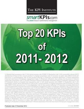Paperback Top 20 KPIs of 2011-2012 Book
