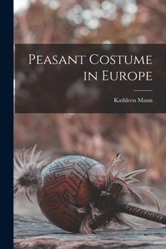 Paperback Peasant Costume in Europe Book