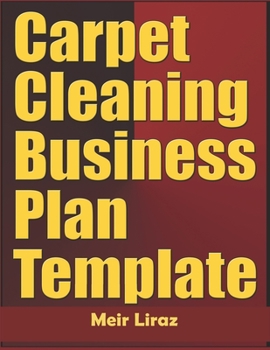 Paperback Carpet Cleaning Business Plan Template Book