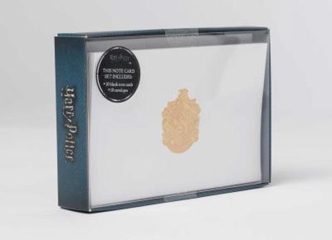 Misc. Harry Potter: Hufflepuff Foil Note Cards (Set of 10) Book