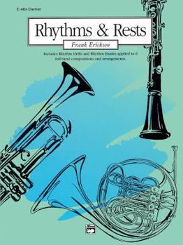 Paperback Rhythms & Rests: E-flat Alto Clarinet Book