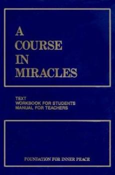 Paperback A Course in Miracles: Combined Volume Book