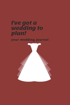 Paperback Bride Journal, Lined notebook, wedding planner: Bride's perfect gift, engagement party gift idea Book