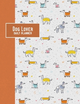 Paperback Dog Lover Daily Planner: 2020 - Busy Sausage Dogs Book