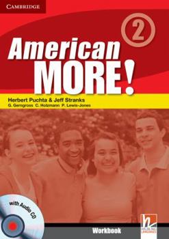 Hardcover American More! Level 2 Workbook with Audio CD Book