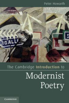 Paperback The Cambridge Introduction to Modernist Poetry Book