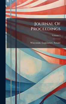 Hardcover Journal Of Proceedings Book