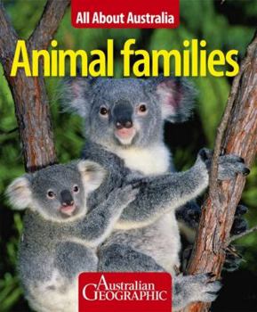 Paperback Animal Families All About Australia Book