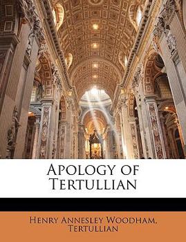 Paperback Apology of Tertullian [Latin] Book