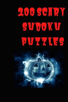 Paperback 200 Scary Sudoku Puzzles: notebook journal Book