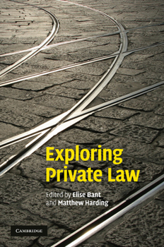 Paperback Exploring Private Law Book