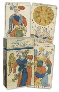 Cards Tarocchi Marsigliesi Fratelli Recchi: Oneglia, Torino 1830 Book