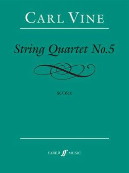 Paperback String Quartet No. 5: Score Book