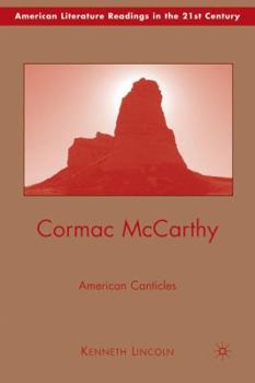Paperback Cormac McCarthy: American Canticles Book
