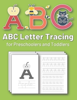 Paperback ABC Letter Tracing for Preschoolers and Toddlers: Letter tracing for preschool kids with animal illustrations, to practice line tracing and write ABC Book