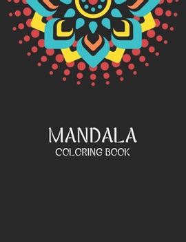 Paperback Mandala Coloring Book: Coloring Books for Stress Relieving Mandala Designs for Adults Relaxation Book