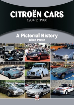 Paperback Citroën Cars 1934 to 1986: A Pictorial History Book