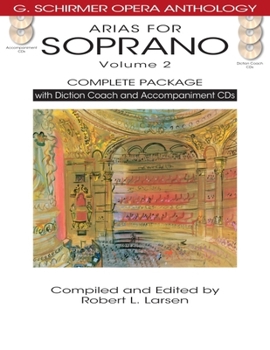 Paperback Arias for Soprano, Volume 2: Complete Package [With 5 CDs] Book