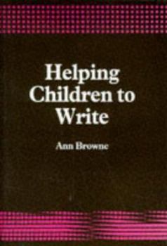 Paperback Helping Children to Write Book