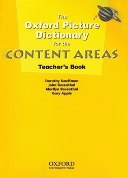 Spiral-bound The Oxford Picture Dictionary for the Content Areas Teacher's Book: Teacher's Book