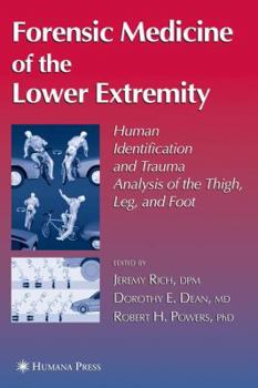 Hardcover Forensic Medicine of the Lower Extremity Book