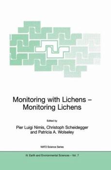 Hardcover Monitoring with Lichens - Monitoring Lichens Book
