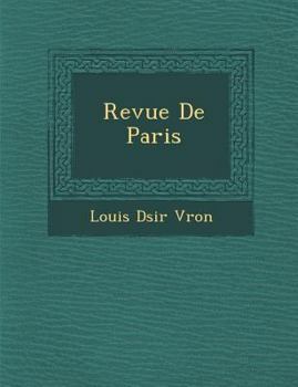 Paperback Revue de Paris [French] Book